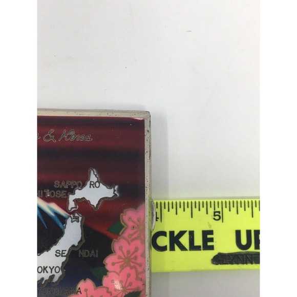 Vintage Cigarette Case Memory of Japan and Korea from Korean War Times - Picture 4 of 11